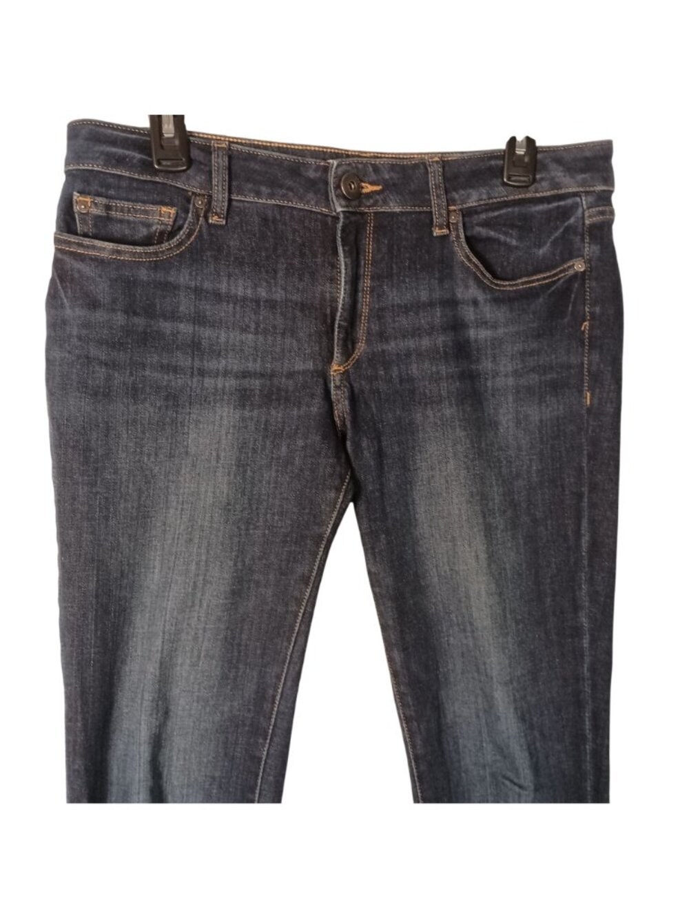 DL1961 Emma Power Legging Dark Wash Skinny Jeans Womens Size 30 Made With Americ - Picture 10 of 10